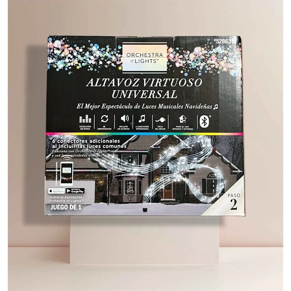 Gemmy Orchestra of Lights Universal Virtuoso Speaker 5286311 Christmas Sync